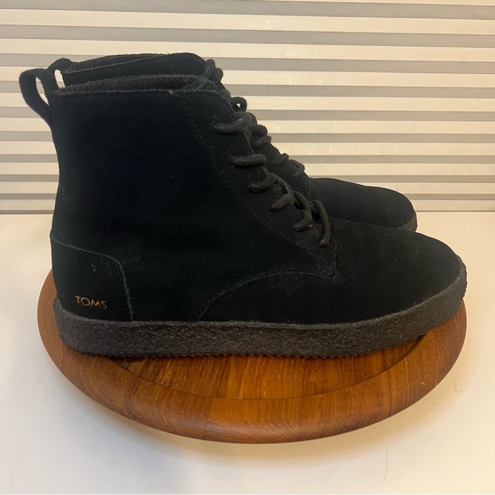 Toms Black Chukka Boots for Men - Picture 2 of 7